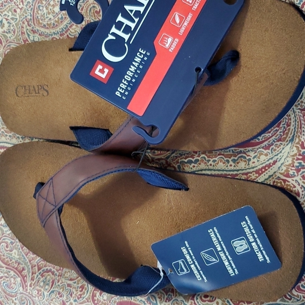 🏈 NIB CHAPS FLIP FLOPS